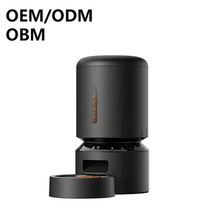 Distributeur automatique de nourriture pour chats et chiens 3L WiFi 5G Conservation de la fraîcheur Alimentation programmée Capteur de faible niveau de nourriture 10 repas par jour Noir - Product Image 1