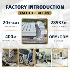 Lettiera per Gatti in Argilla Bentonitica, Sabbia per Gatti Processata a Umido, Alta Durezza, Facile da Pulire, Produttore di Lettiera per Gatti - Product Image 4