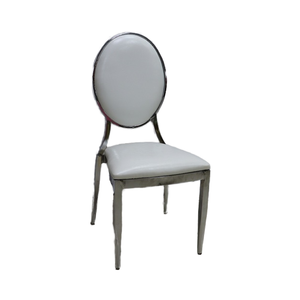 Chaise Chiavari de salle à manger en or électro-plaqué de style luxueux, de forme ovale élégante, pour événements, mariages et fêtes, vente en gros - Product Image 6