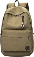 Étudiants Étanche 15.6 Ordinateur Portable Sac À Dos Fantaisie Toile Lettre Motif Fermeture À Glissière Polyester Doublure Collège Hommes 36-59L
