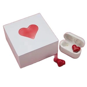 2025 New Nhật Bản dễ thương không dây cho Bluetooth tai nghe hình trái tim thiết kế nhựa Tương thích Apple Xiaomi Android Oppo - Product Image 5