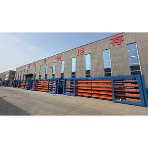 מערכת אחסון מדפים כבדים מפלדה עם מגירות מתכת ומדפים תעשייתיים ליחידות אחסון במחסן - Product Image 6