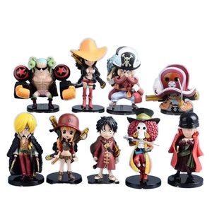 Figura de Acción de PVC de Anime Japonés One Piece, Monkey D. Luffy y Roronoa Zoro, Juguete de Colección en Oferta - Product Image 1