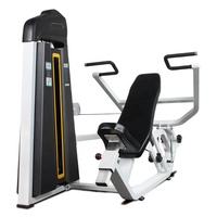 Peralatan Latihan Kekuatan Baja Berat dengan Sistem Beban Pin (Selectorized) untuk Latihan Bahu di Gym/Pusat Kebugaran