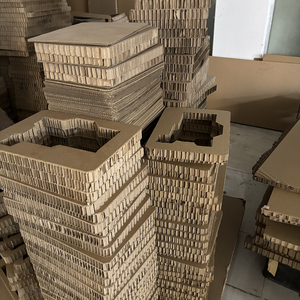 กระดาษรังผึ้งกันกระแทกแบบเป็นมิตรกับสิ่งแวดล้อม บรรจุภัณฑ์ป้องกันแบบกำหนดความหนาได้ สำหรับใส่ในกล่องขวดหรือบรรจุภัณฑ์ที่เปราะบาง - Product Image 2