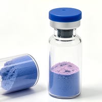 Poudre de Tripeptide-1 de Cuivre GHK-Cu de Haute Pureté CAS 89030955 Formule Moléculaire C14H21CuN6O6 Matière Première de Qualité Cosmétique