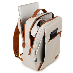 Nouveau sac à dos Oxford pour le commerce extérieur, avec port USB, imperméable, en polyester, décontracté, grande capacité, léger, pour ordinateur portable, idéal pour les voyages et l'école - Product Image 4