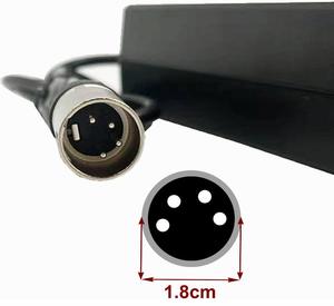 <span class=keywords><strong>Chargeur</strong></span> rapide 42V 2A 3A pour <span class=keywords><strong>batterie</strong></span> de vélo électrique <span class=keywords><strong>36V</strong></span>, prise XLR 4 broches pour Derby Cycle Kalkhoff <span class=keywords><strong>Impulse</strong></span> 1.0/2.0 Qwic Performance Trend - Product Image 4