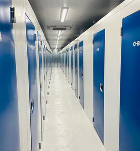 Conteneur de stockage portable à prix <span class=keywords><strong>d</strong></span>'usine, entrepôt en acier au design moderne, garage et unité de stockage préfabriqués en promotion - Product Image 4