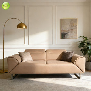 Divano Letto Multifunzione Salvaspazio in Tessuto/Pelle con Poggiatesta Regolabile e Gambe in Metallo per Soggiorno/Corridoio/Hotel/Appartamento - Product Image 4