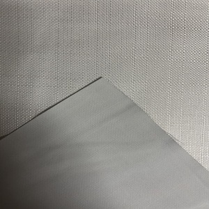 Blanco resistente al fuego FR Ava Ripstop Blackout cortina tela aislamiento térmico - Product Image 4