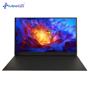 Moniteur portable haute luminosité 470 nits, écran IPS FHD 15,6 pouces, <span class=keywords><strong>alimentation</strong></span> et vidéo <span class=keywords><strong>USB</strong></span>-<span class=keywords><strong>C</strong></span> pour utilisation en bureau mobile en extérieur - Product Image 1