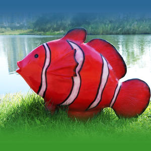 Décorations de parc d'attractions aquatique pour enfants, statues géantes d'animaux en fibre de verre, coquillages en résine, corail, décoration extérieure - Product Image 3