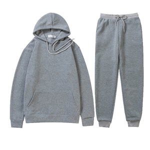 Two Piece <b>Set</b> Men Hoodies Pants Autumn Winter Hooded Sweatshirt Sweatpants Men Pullover Hoodie Unisex Sweatpants and Hoodie <b>Set</b> - Product Image 6
