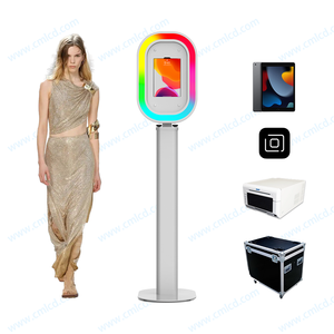 <span class=keywords><strong>Mejor</strong></span> <span class=keywords><strong>precio</strong></span> fotomatón selfie quiosco fiesta fotomatón máquina photobooth <span class=keywords><strong>iPad</strong></span> Air <span class=keywords><strong>Pro</strong></span> control remoto LED RGB Luz - Product Image 4