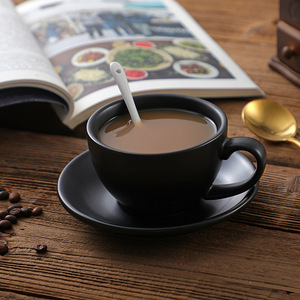 <span class=keywords><strong>Tasse</strong></span> à café en céramique style nordique, marbrée noir et blanc, <span class=keywords><strong>tasse</strong></span> à matcha <span class=keywords><strong>avec</strong></span> <span class=keywords><strong>soucoupe</strong></span>, mug à café européen, mug à lait pour le <span class=keywords><strong>petit</strong></span>-<span class=keywords><strong>déjeuner</strong></span> - Product Image 5