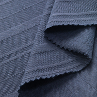 Tela Jacquard de Algodón 100% 230GSM 205CM, Tejido de Trama Mercerizado, Anti-Pilling, Ligero, para Camisetas, Ropa Deportiva y Polos