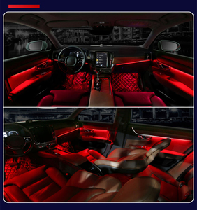 Para Volvo XC90 S90 V90 <span class=keywords><strong>inter</strong></span> Symphony Atmósfera Botón de control Interior LED luz ambiental puerta decorar lámpara - Product Image 4