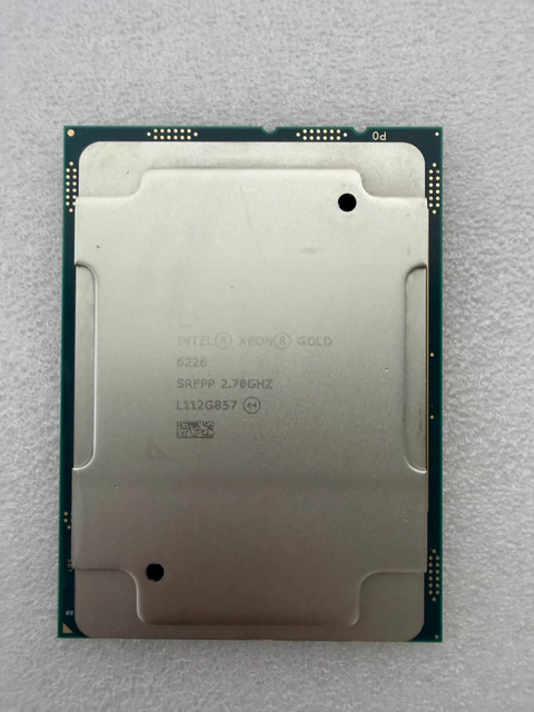 Hot Selling Xeon Gold 6226 Processor SRFPP 12 Cores 2.70GHz LGA3647 19.25MB 125W FCLGA3647 Server CPU