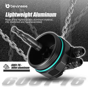 Bevinsee M52 M54 M56 adaptador de tapa de carcasa de filtro de aceite de aluminio para <span class=keywords><strong>BMW</strong></span> <span class=keywords><strong>E36</strong></span> E46 E60 Z3 Z4 X3 X5 328i <span class=keywords><strong>328Ci</strong></span> 11421744000 - Product Image 4