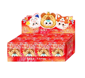 Official Baby Three Took Me Out Zipper Bag V2 Series Plush Blind Box - Set Sigillato da 8 Scatole Aggiornato, Mystery Box Originale Pronta Consegna - Product Image 1