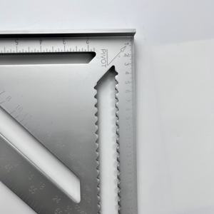 Embalagem personalizada Logotipo 12-Inch Silver Alloy Speed <span class=keywords><strong>Square</strong></span> Industrial Calibre Ferramentas Durable Triângulo Forma ODM/OEM Suporte - Product Image 3