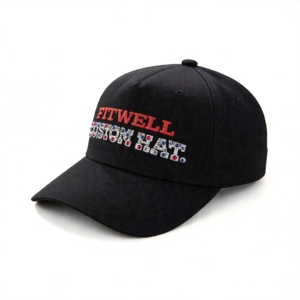 Gorra de Béisbol Personalizada de 5 Paneles con Bordado y Logotipo de Pedrería para Marca de Moda OEM - Product Image 5