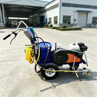Équipement de marquage routier à fusionner avec une portée de 60 m pour le traçage de pistes d'aéroport à grande échelle