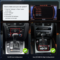 Radio de Coche Android 14 de 10.25' para Audi A4 A5 S5, Reproductor de Video, Carplay Inalámbrico, GPS, Navegador, Estéreo, Wifi, Autoradio, BT, DSP, 665