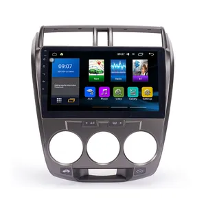 Voor Honda City 2006-2014 Mt Auto Stereo Autoradio Apparaat Dubbele 2 Din Octa-Core Quad Android Gps 10 Inch Android Auto Radio