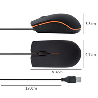 Souris filaire USB, Mini-souris filaire, pour ordinateur de bureau et ordinateurs portables, possibilité de personnaliser tout logo, idée cadeau, le moins cher,