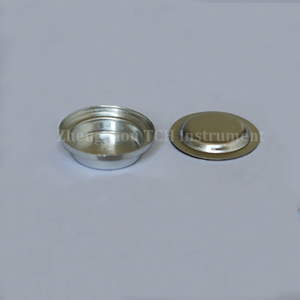 Netzsch 25ul Aluminum <b>Pan</b> 8x2.1mm With <b>Lid</b> For Instrument Use - Product Image 3