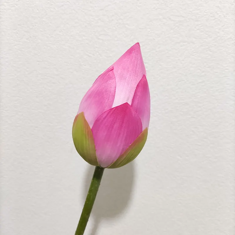 Новые очаровательные Искусственные цветы лотоса искусственные бутоны лотоса шелковая водяная Лилия декоративные цветы