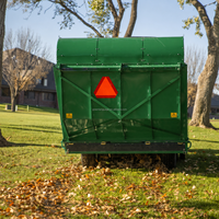 Aspirateur de gazon Rake-O-Vac 57 pouces avec rotor à pointe flexible et grande cuve pour l'entretien des pelouses - Prix de dépôt