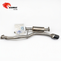 Système d'échappement Catback en acier inoxydable de qualité supérieure pour Mitsubishi Pajero 2015+ – Kit de tuyauterie de silencieux à design lisse