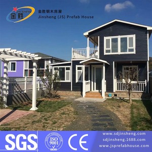 Jinsheng (JS) <b>Prefab</b> <b>House</b> Modern Sandwich Panel Rectangle Easy Installation <b>House</b> Shandong China - Product Image 1