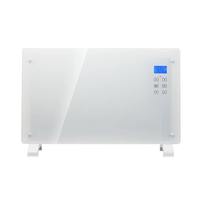 Chauffage par convection à écran tactile, compatible Wi-Fi, en verre, pour appartement et dortoir, chauffage rapide intelligent, commande en gros