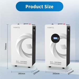 Pin Lithium Lifepo4 51.2V 48V 24V 10kWh 15kWh 16kWh 314Ah 300Ah 200Ah, bộ lưu trữ năng lượng mặt trời - Product Image 4