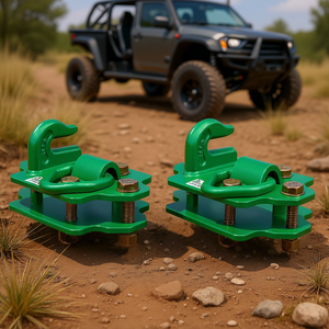 Ganci per benna da trattore in acciaio di grado 70, capacità di traino di 12000 libbre per veicoli fuoristrada UTV - Product Image 2