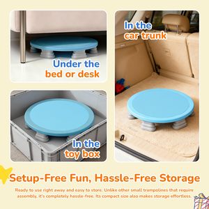 Trampoline à <span class=keywords><strong>bungee</strong></span> réglable pour enfants, pour l'intérieur et l'extérieur, pour le sport et le <span class=keywords><strong>fitness</strong></span> - Product Image 6