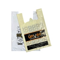 Sacs en plastique HDPE écologiques pour supermarchés et boucheries, vente en gros
