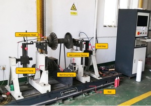 Thiết bị kiểm tra độ chính xác cao cho ổ đĩa vành đai của máy cân bằng động rotor tăng áp trong các cửa hàng sửa chữa tàu - Product Image 2