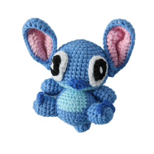 Toptan özel tığ sevimli çocuk Polyester tığ işi Stitchy bebek kolye oyuncak en iyi fiyat örme sevimli oyuncaklar dokuma - Product Image 5