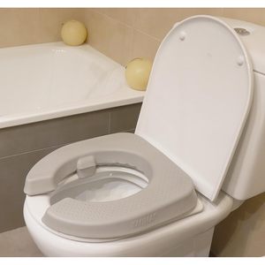 Siège de toilette rembourré (hauteur 5 cm), housse de siège de toilette, siège WC pour couvercle KMINA K30030 - Product Image 3