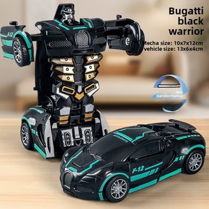 Voiture jouet transformable, voiture <span class=keywords><strong>robot</strong></span> transformable à un bouton, voiture <span class=keywords><strong>robot</strong></span> transformable par collision, jouets <span class=keywords><strong>robot</strong></span> transformables, plastique de haute qualité - Product Image 5