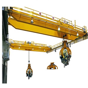 QD Model Double Girder Overhead <b>Crane</b> 10 Ton Heavy Duty Bridge <b>Crane</b> for Workshop and Plant - Product Image 1