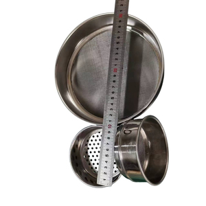 Tamis de laboratoire standard en acier inoxydable 304 SUS 90 20 microns de qualité alimentaire - Product Image 2