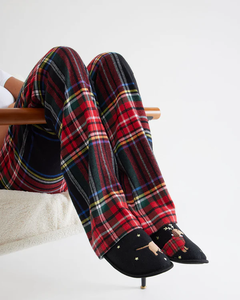 Chaussons de Noël mignons de haute qualité pour chiots, pour une utilisation en intérieur, avec coussin en mousse à mémoire de forme et semelle antidérapante en TPR - Product Image 4