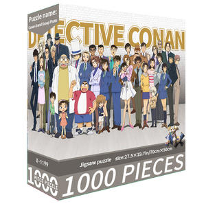 Collection <span class=keywords><strong>1000</strong></span> pièces <span class=keywords><strong>pas</strong></span> <span class=keywords><strong>cher</strong></span> prix esprit loin détective Conan 1 pièce Luffy Anime papier <span class=keywords><strong>Puzzle</strong></span> bricolage jouet Puzzles - Product Image 5