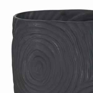 Vaso Artistico con Grande Texture a Spirale in Ceramica, Decorazione d'Arredo per Soggiorno, Camera da Letto, Ufficio e Tavolo - Product Image 5